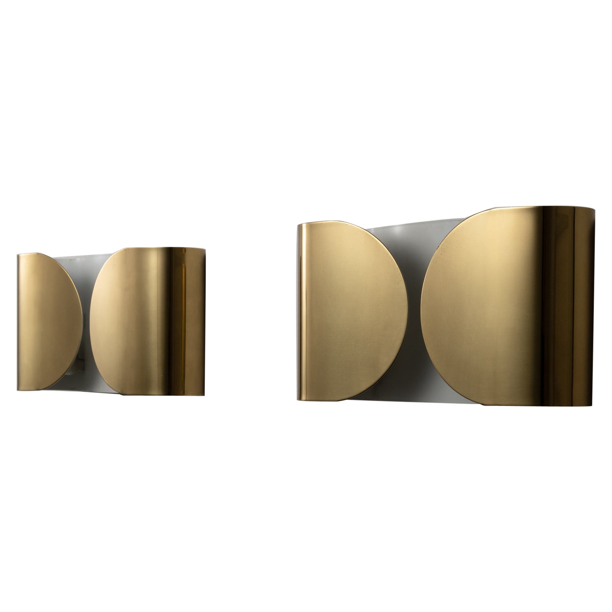 Foglio Sconces by Tobia Scarpa for Flos