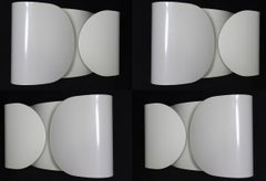 ‘Foglio’ Wall Lights by Tobia Scarpa for Flos, 1966 – Set of Four