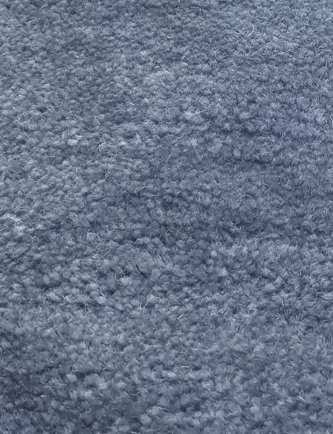 Hand-Crafted Foil Balloon Contemporary Handknotted Wool Rug Rankin Rugs, 'Silver/Grey/Blue' For Sale