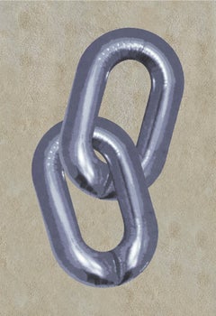 Foil Balloon Tapis contemporain en laine nouée à la main Rankin Rugs, 'Silver/Grey/Blue' (anglais)