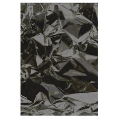 Tappeto contemporaneo Foil in lana annodata a mano Rankin Rugs 'Grey'