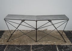 Scrivania con alette di aereo Fokker