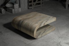 Fold Calacatta Sunrise Coffee Table by Etamorph