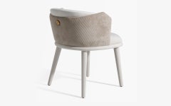 Fold Upholstered Dining Room Chair by Lagu