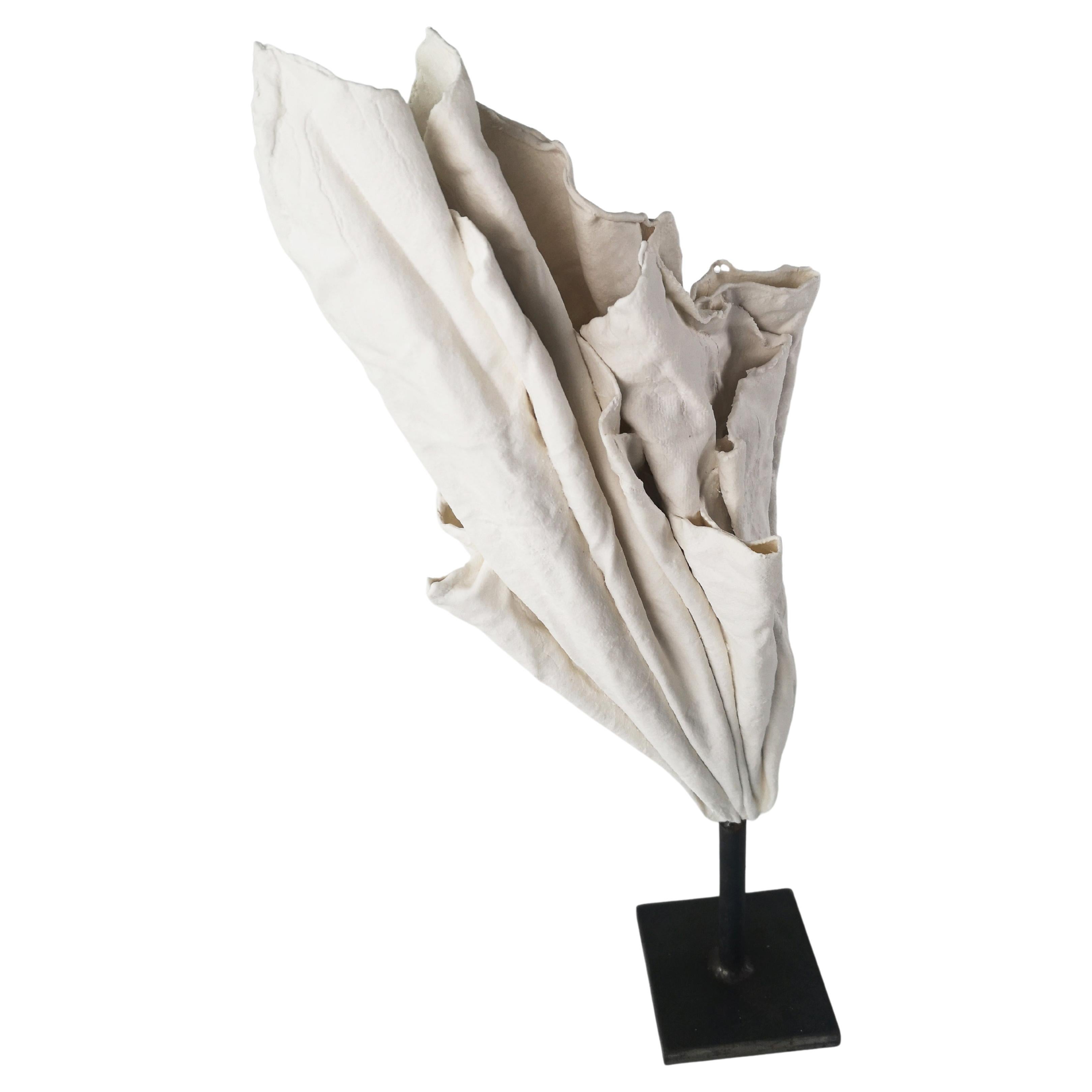 Fold III Sculpture by Dora Stanczel For Sale