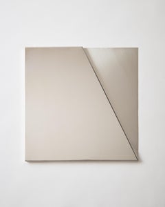 Fold Mirror in Stainless Steel by Theodora Alfredsdottir