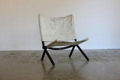 Fold Up Canvas Chair by T Ammannati & G P Vitelli for Brunati