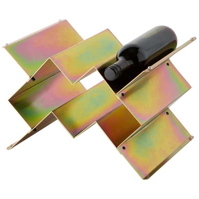 Midcentury Stackable Solid Teak Wine Rack at 1stDibs | stackable wine ...