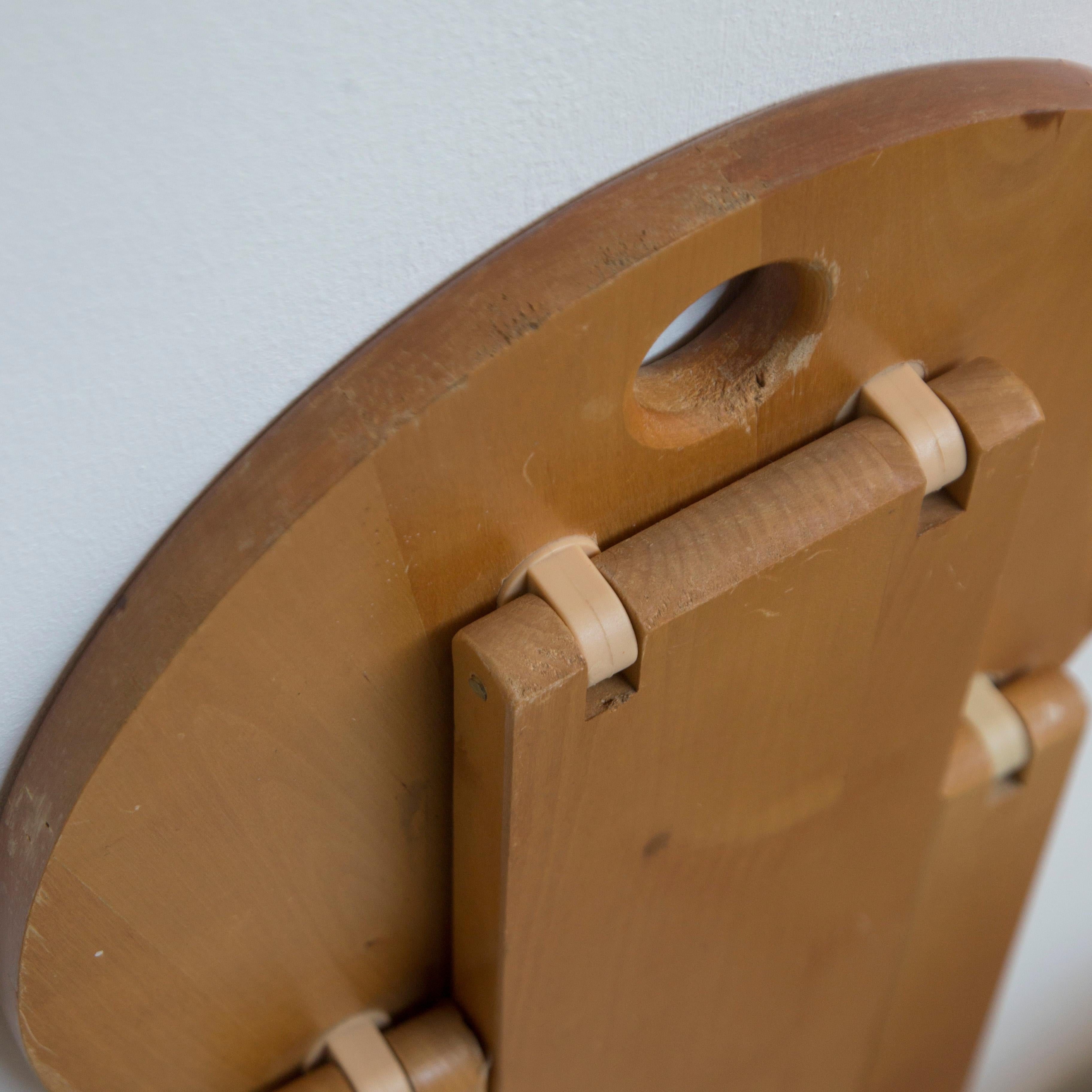 Late 20th Century Foldable Beech Suzy Stool by Adrian Reed, 1980s