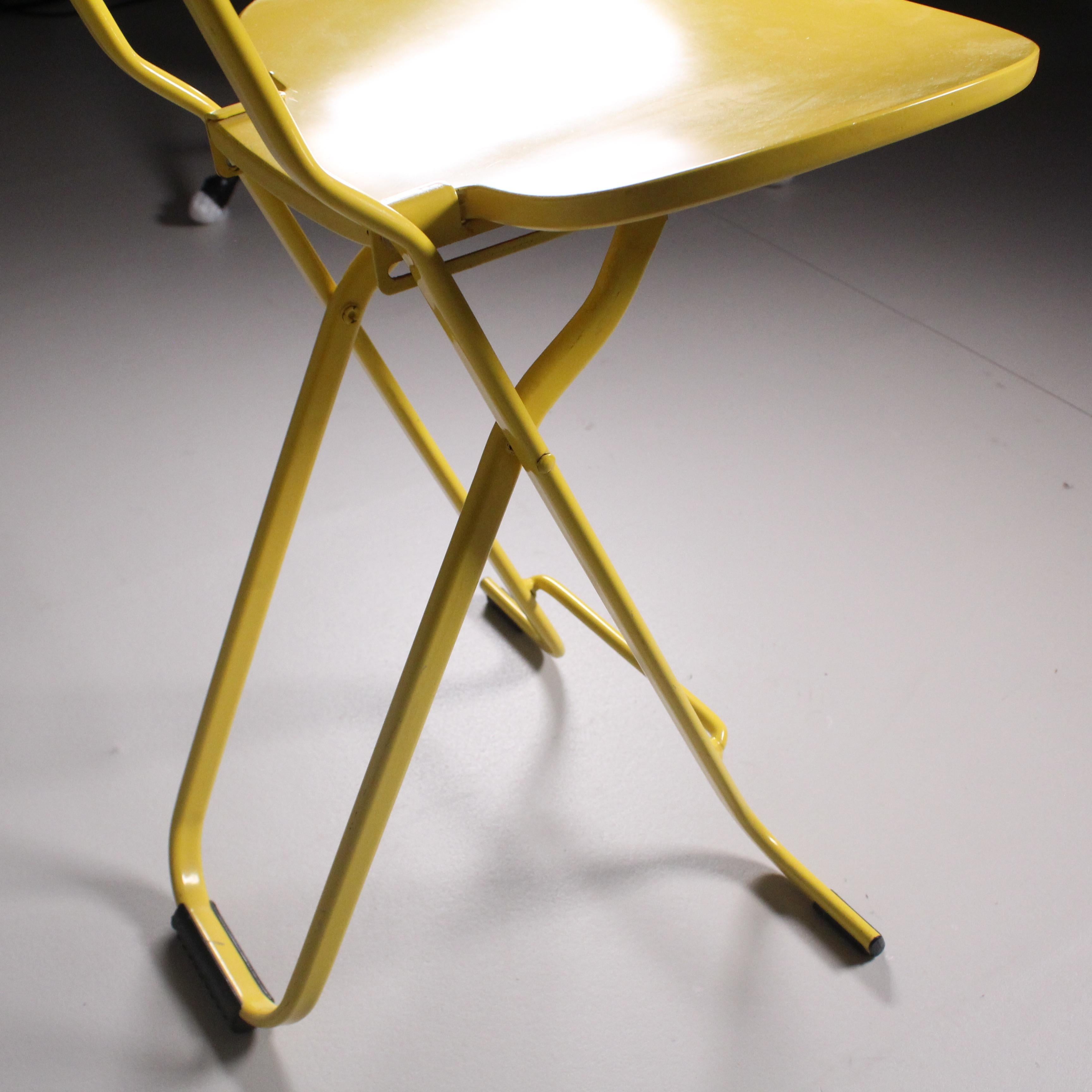Foldable Chair Dafne, Gastone Rinaldi, Thema, 1970 For Sale 6