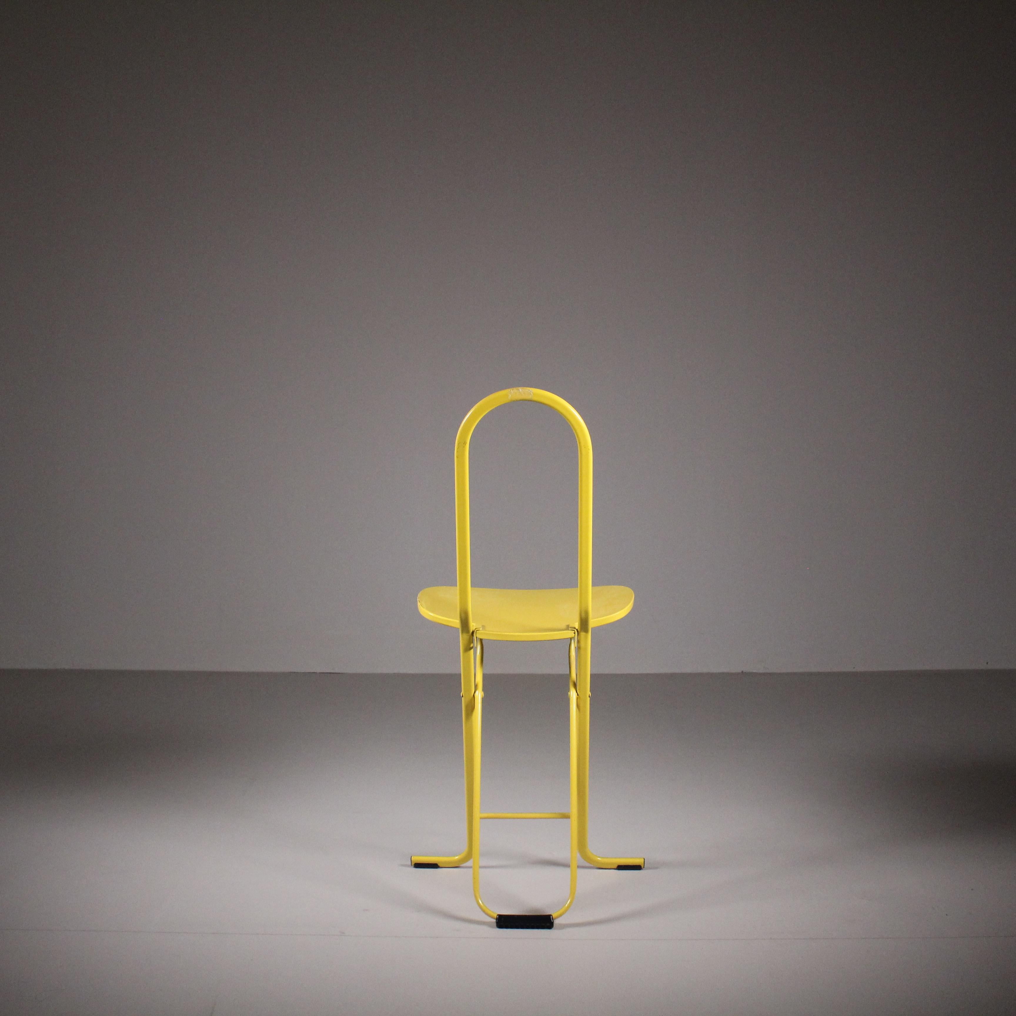 Late 20th Century Foldable Chair Dafne, Gastone Rinaldi, Thema, 1970 For Sale