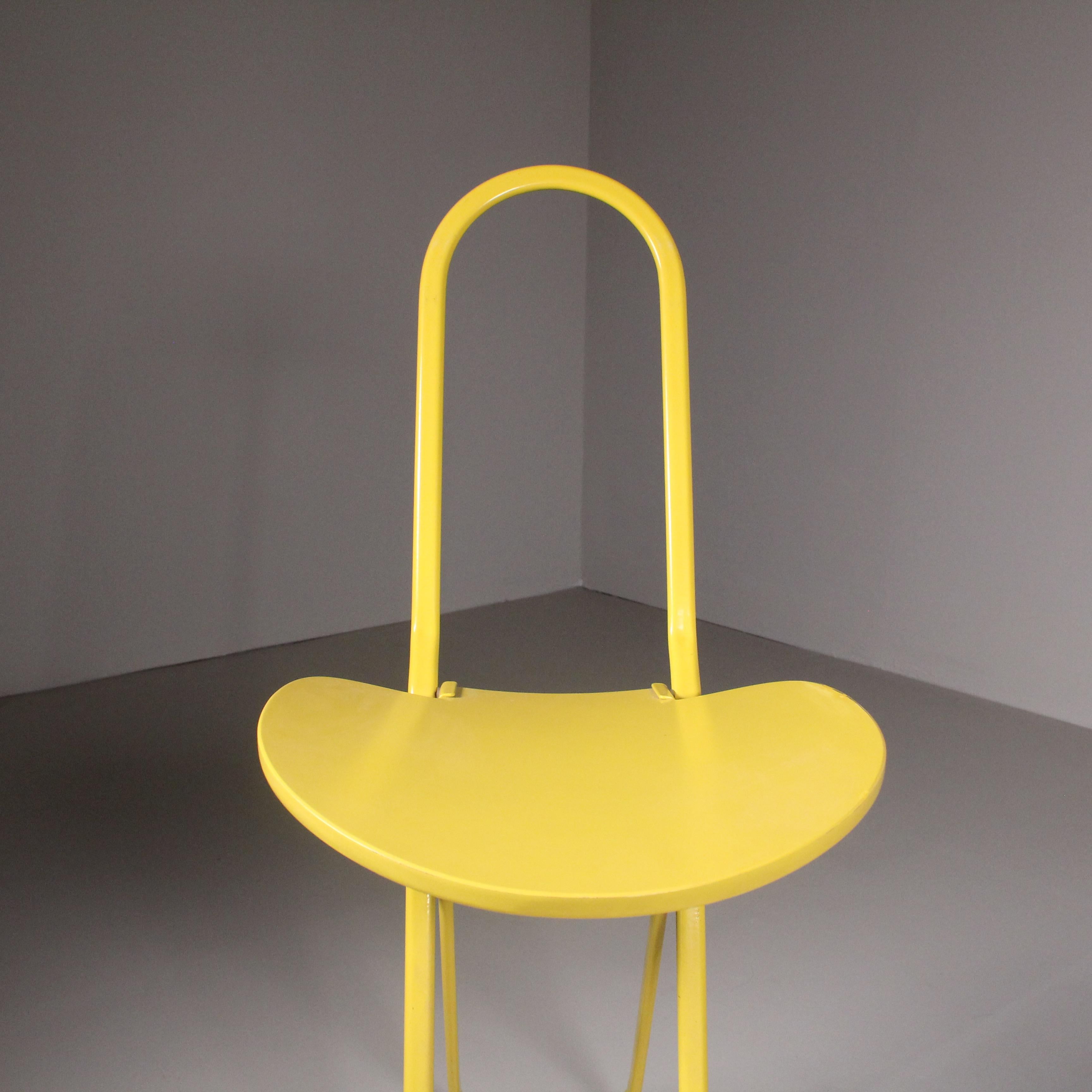 Foldable Chair Dafne, Gastone Rinaldi, Thema, 1970 For Sale 2