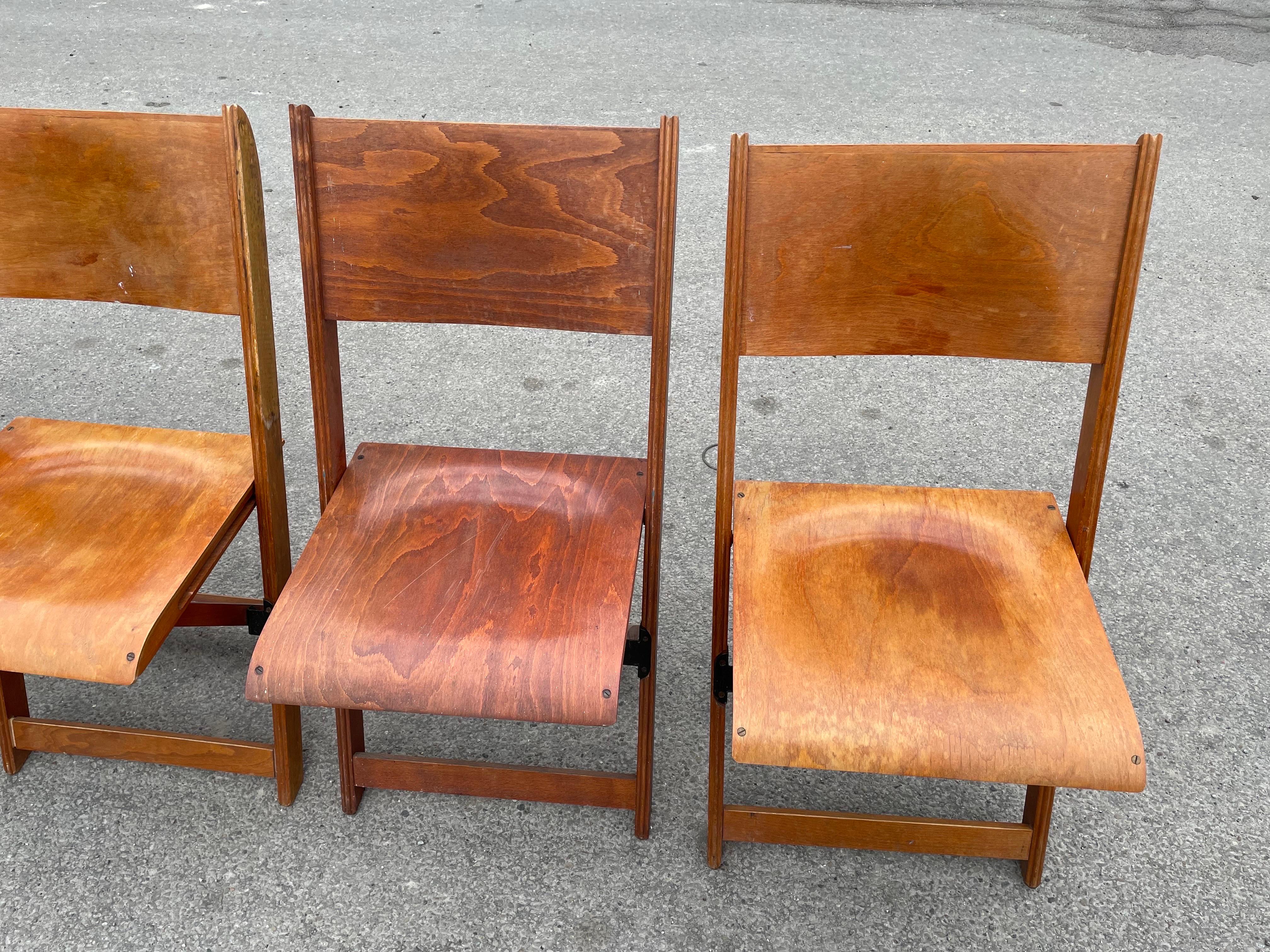 Mid-20th Century Foldable Danish Chairs from 1930’s