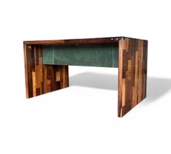 Bureau pliable en bois de rose, Jorge Zalszupin, années 1970 - Lot  556
