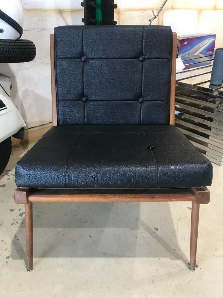 Foldable Fireside Chair by Hans J Wegner For Sale at 1stDibs