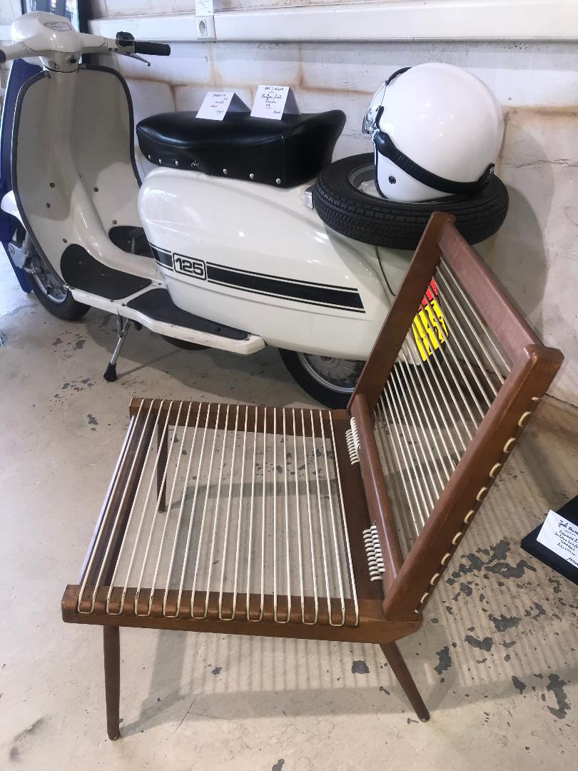 Foldable Fireside Chair by Hans J Wegner In Good Condition For Sale In Saint Ouen, FR
