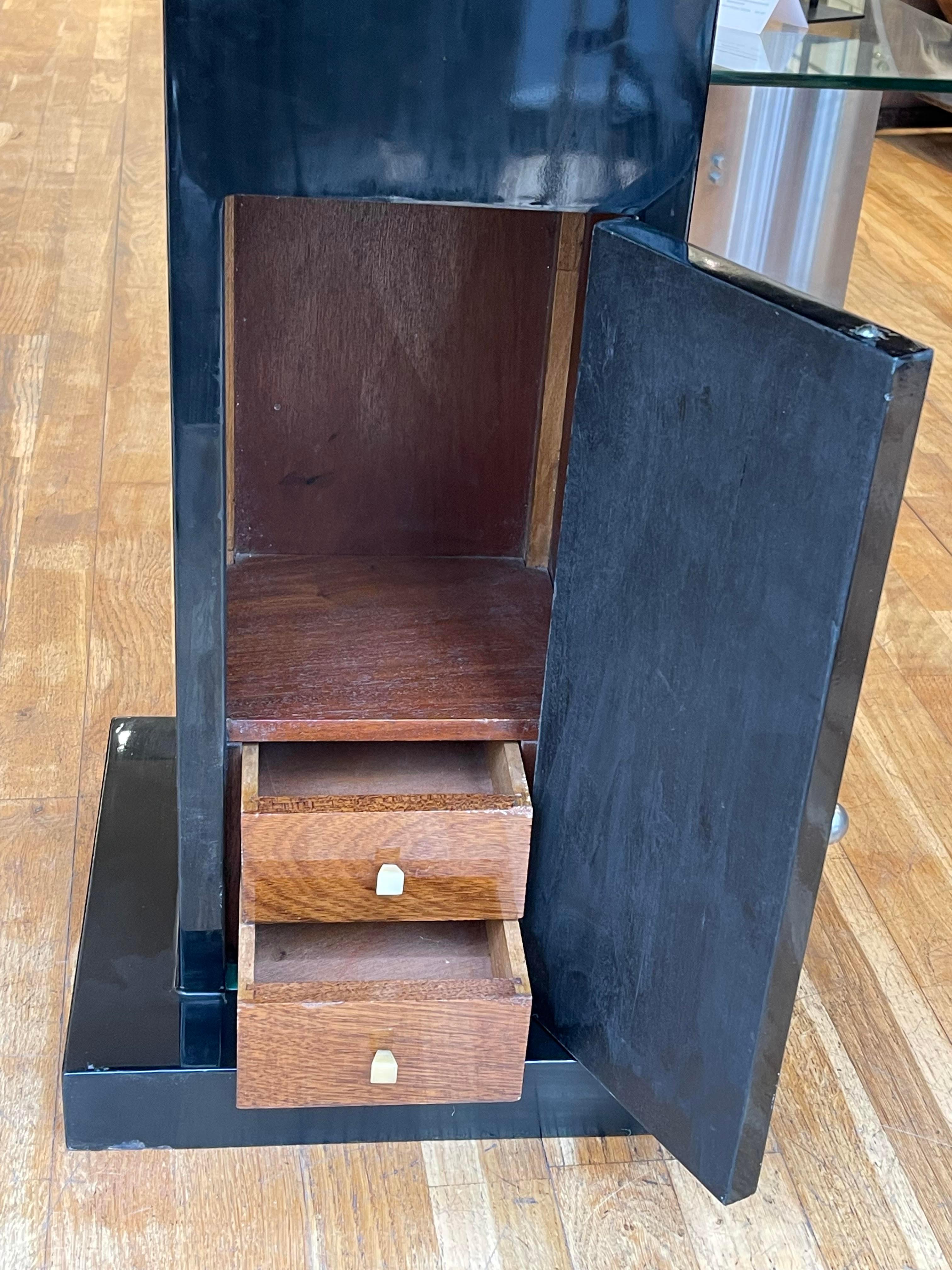 Foldable Game Table, René Joubert & Philippe Petit (DIM), France, 1930s For Sale 6
