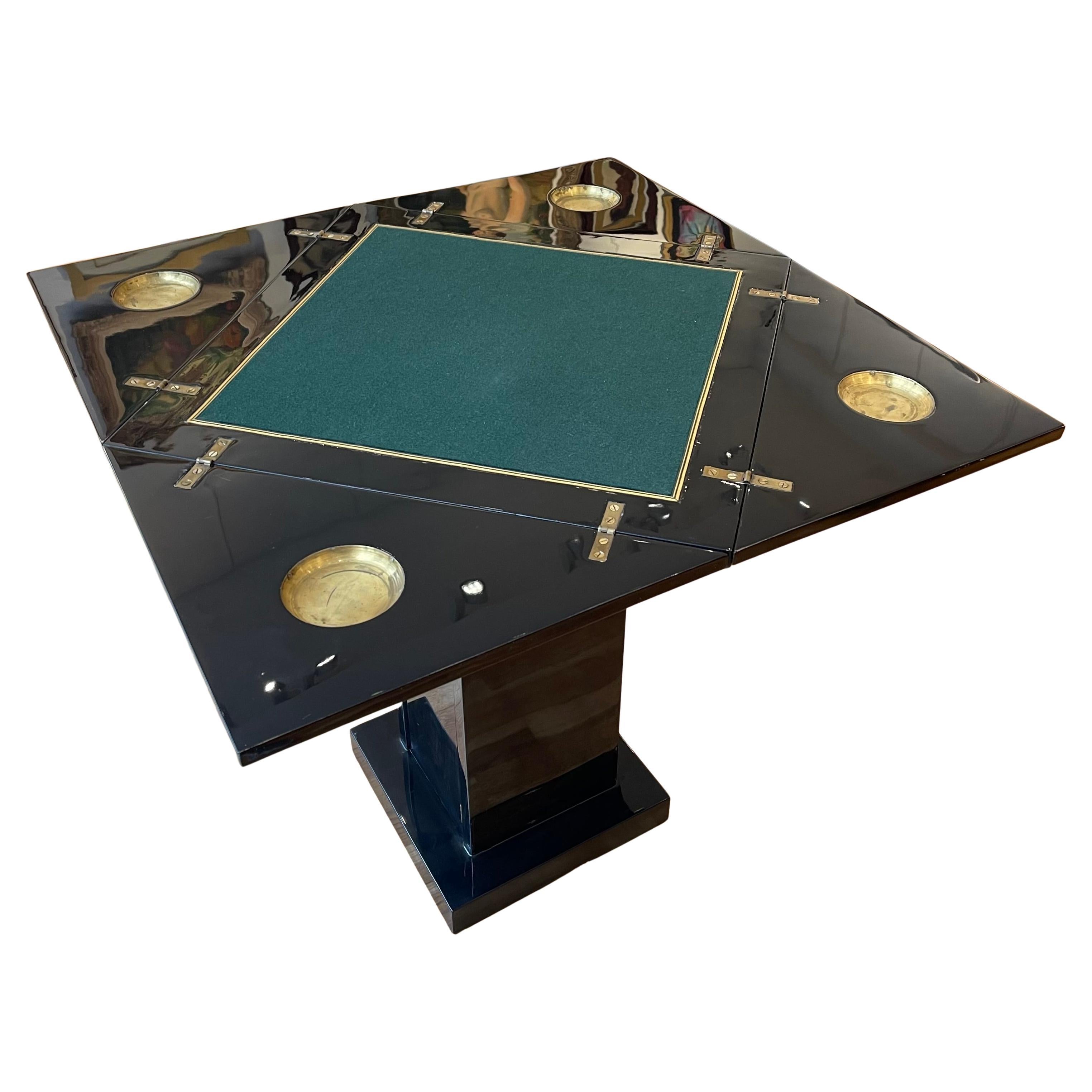 Foldable Game Table, René Joubert & Philippe Petit (DIM), France, 1930s