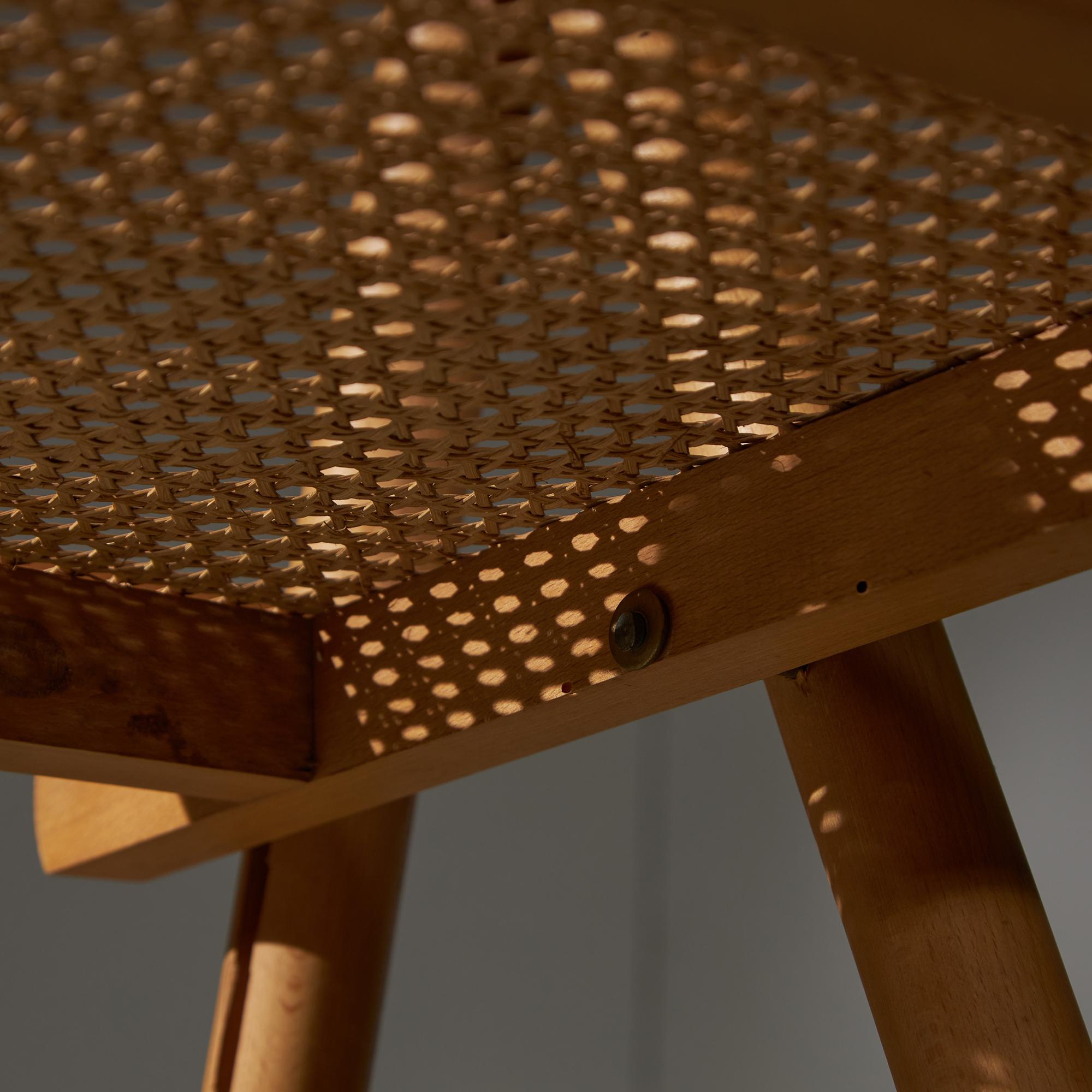 Foldable Italian Wicker Chair, 1970s 5