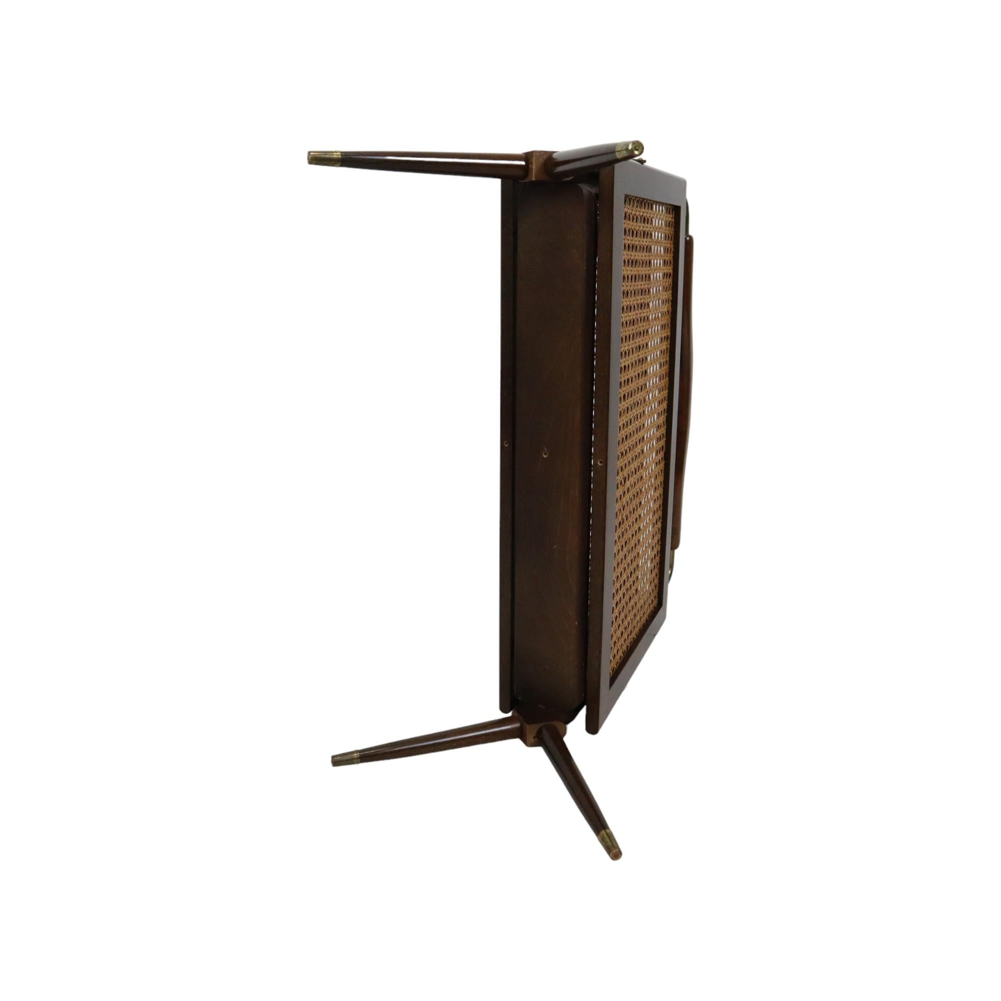 Foldable Magazine Rack Cesare Lacca Italienisches Design der fünfziger Jahre im Angebot 3