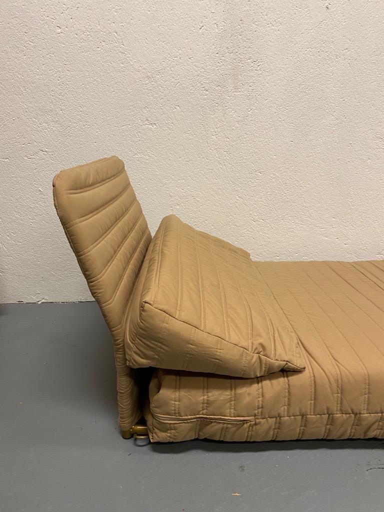 Aluminum Foldable One Person Lounge Chair and Sofa Bed from Perriand Les Arcs, France For Sale