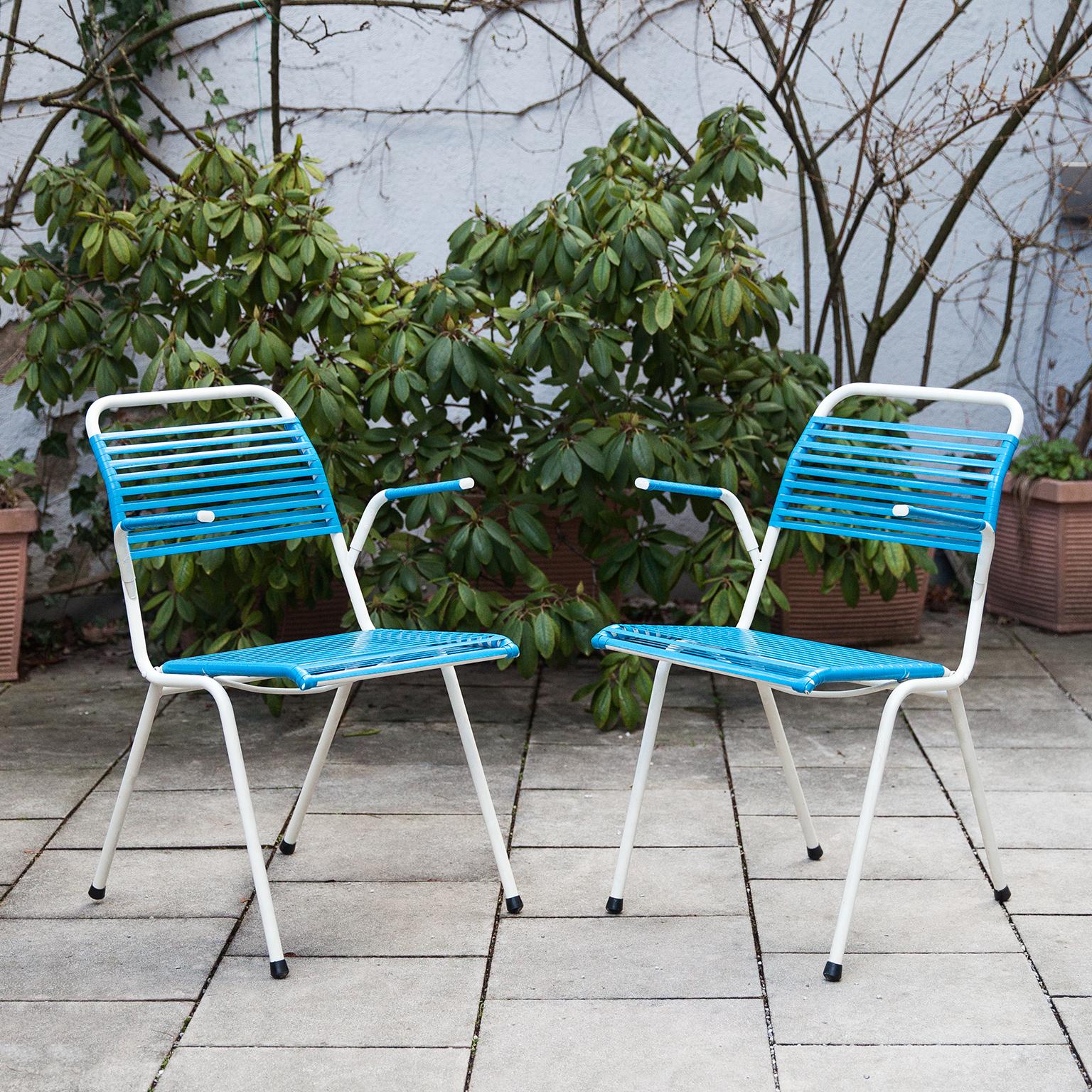 Foldable Spaghetti Garden Chairs Germany, 1950s 1