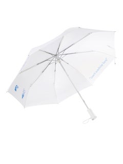 Off-White Foldable Umbrella White Blue