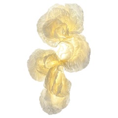 Folded by Ango – Sculptural Wall Light in Handcrafted Mulberry Tree Bark Fibre
