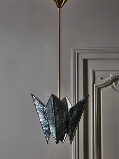 Folded Tinted Glass Sheet Suspensions