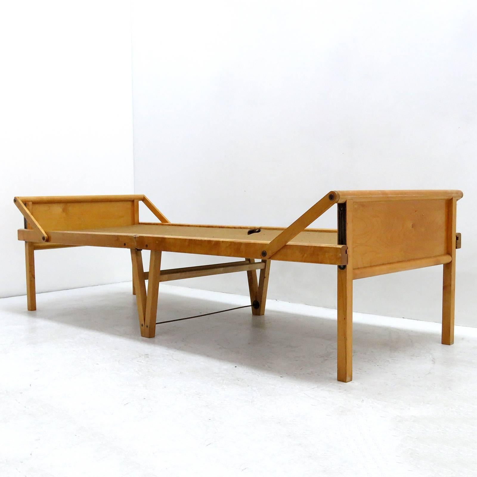 Mid-20th Century Folding Bed by Brdr. Johansson