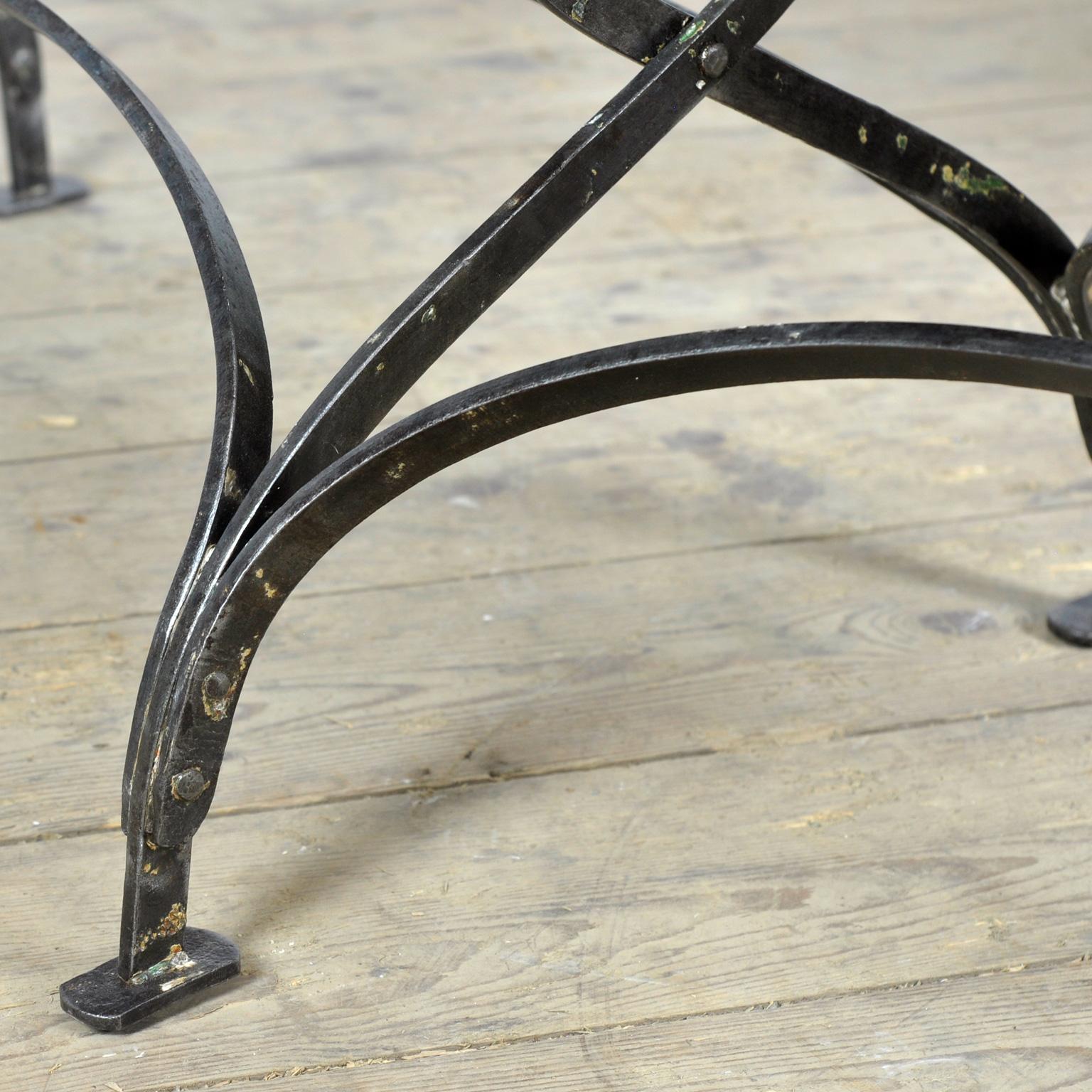 Folding bench, circa 1900 For Sale 3