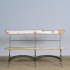 Folding bench, circa 1900