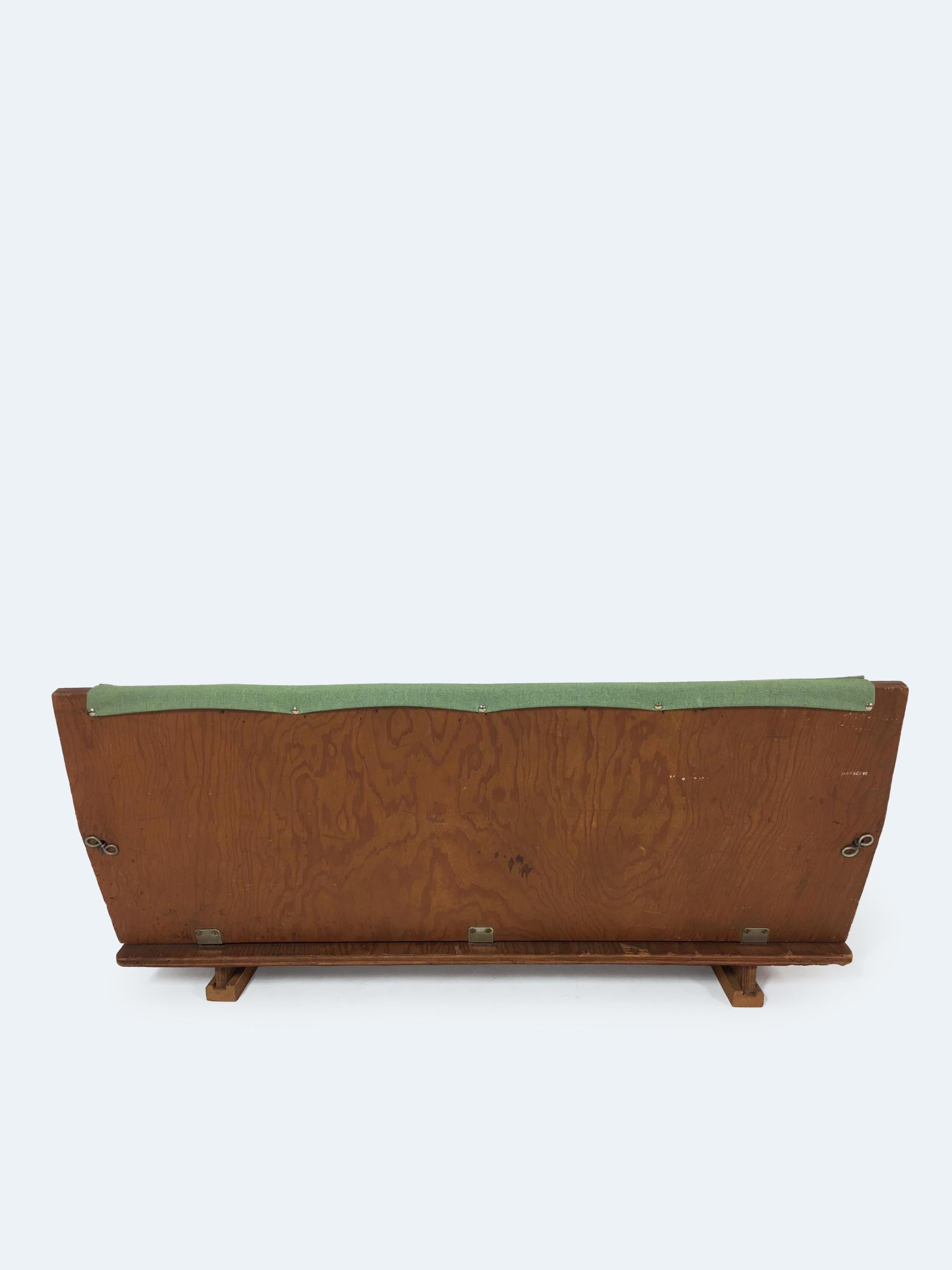 Mid-Century Modern Folding Bench from the Unitarian Meeting House by Frank Lloyd Wright For Sale