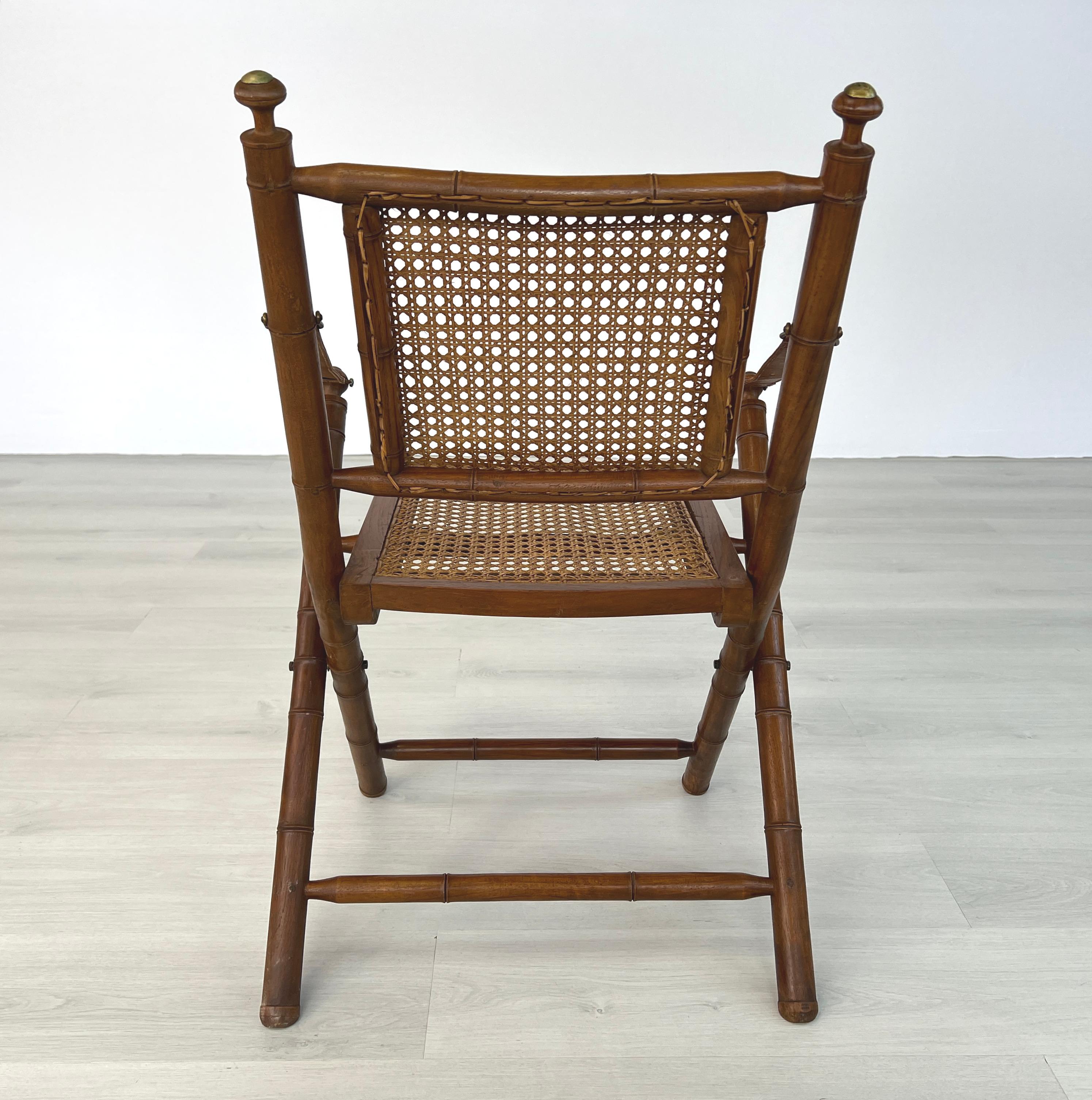 Silla de campaña plegable, 1960 Desconocido en venta