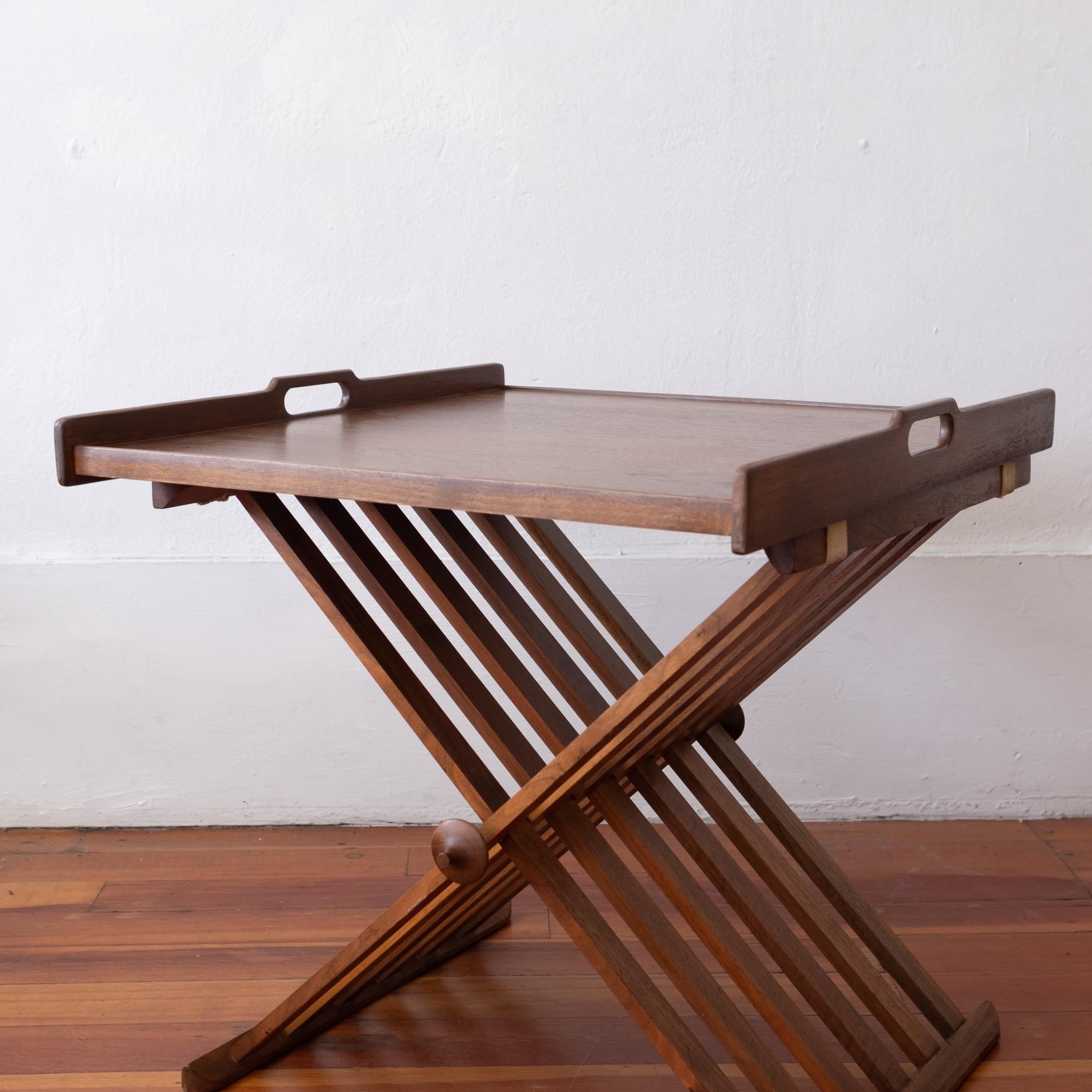 Folding Campaign Tray Table by Kipp Stewart and Stewart McDougall 4