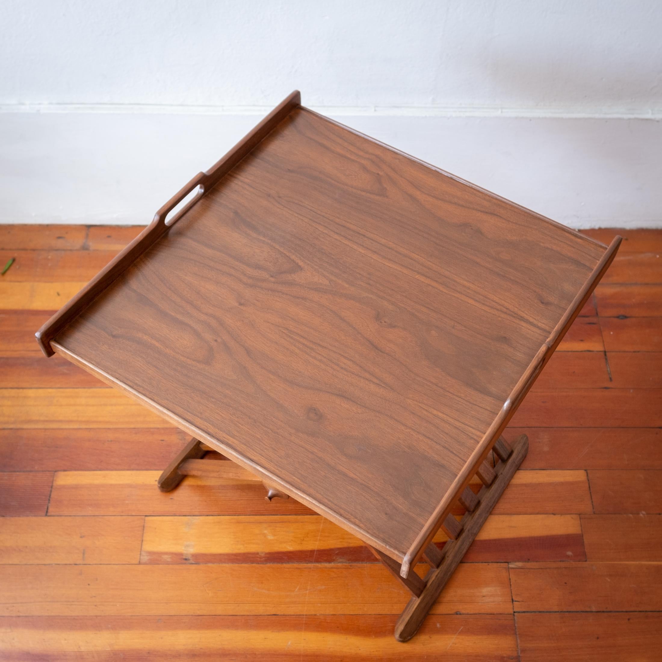American Folding Campaign Tray Table by Kipp Stewart and Stewart McDougall