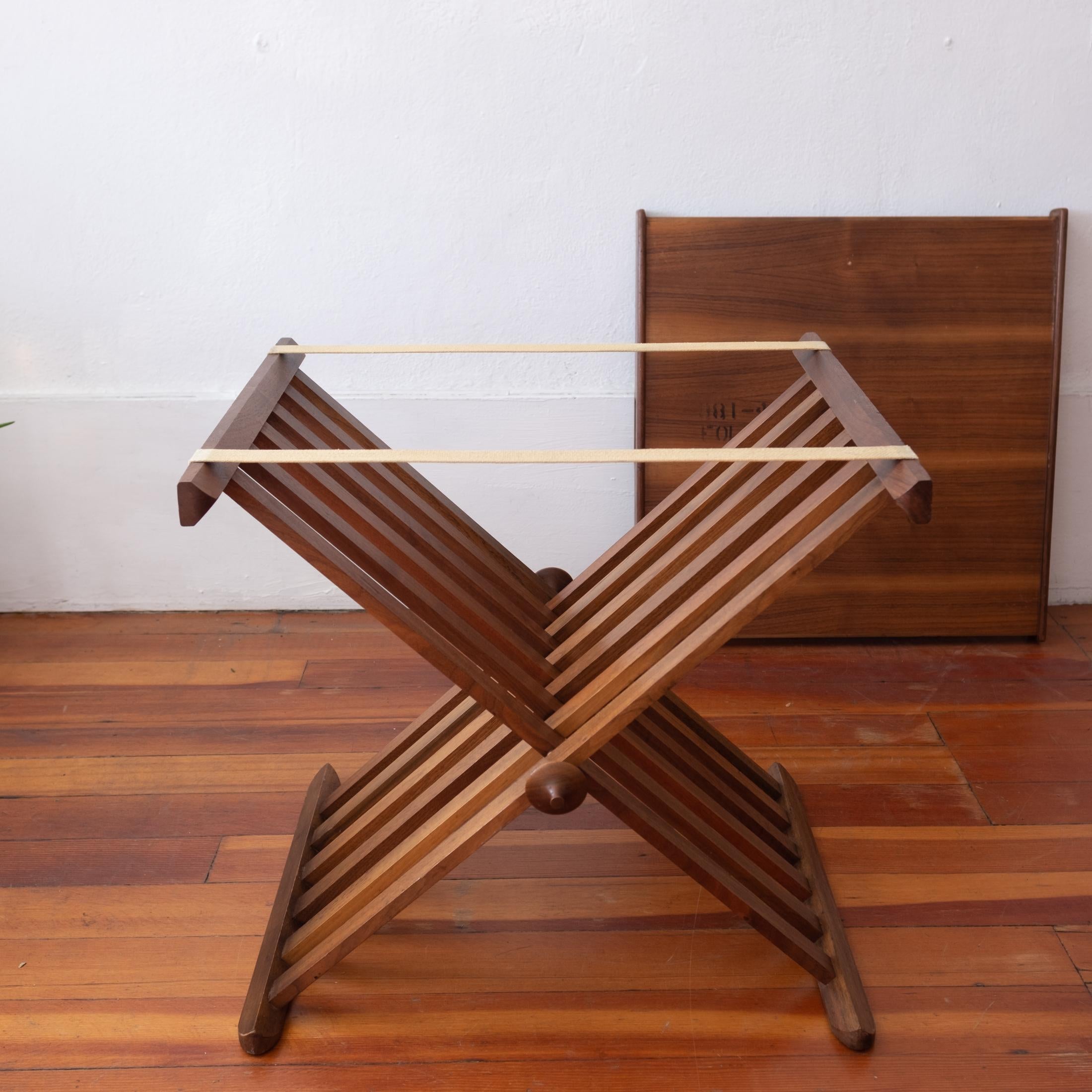 Folding Campaign Tray Table by Kipp Stewart and Stewart McDougall 1