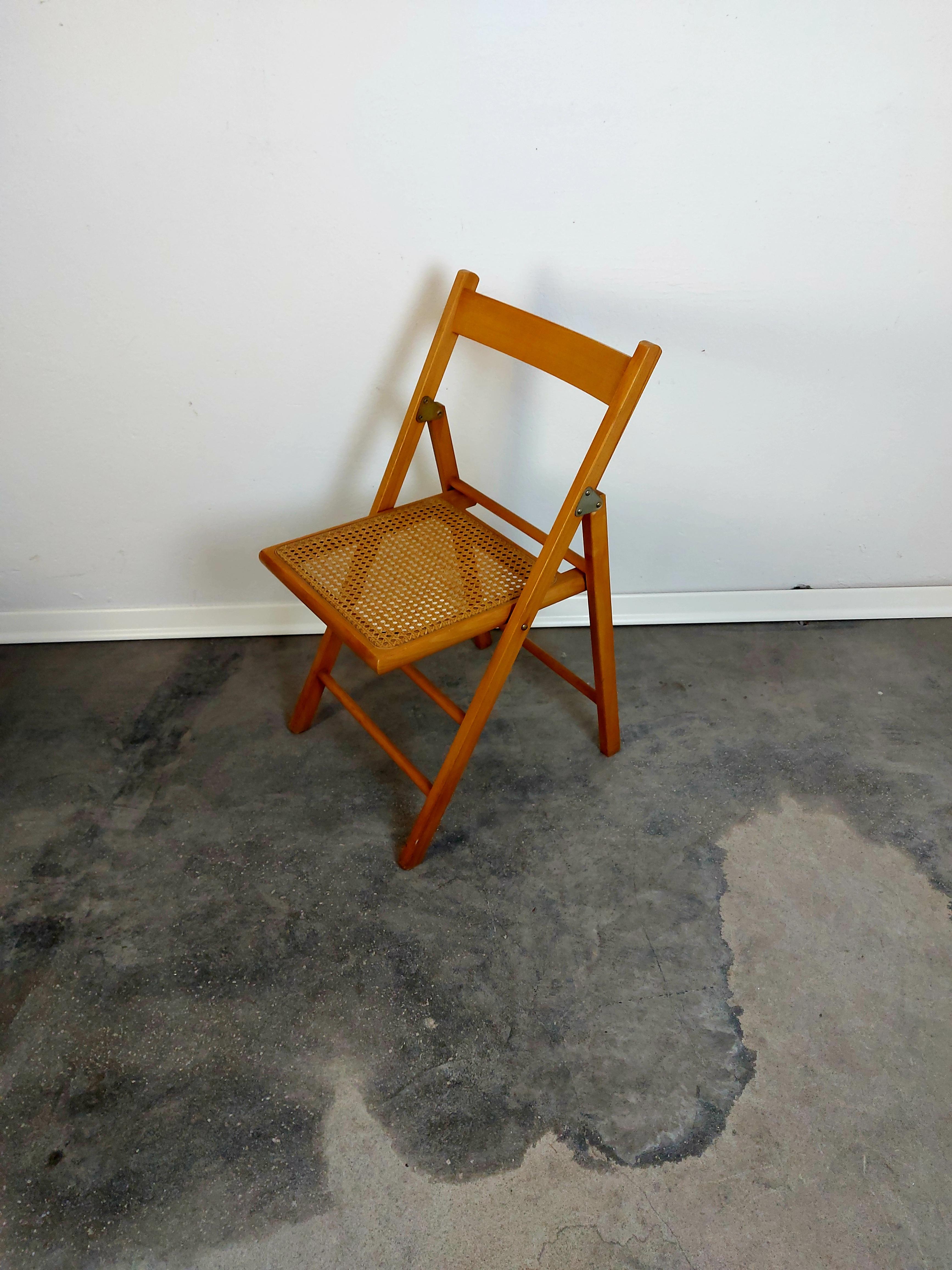 Folding Chair, 1980s In Good Condition For Sale In Ljubljana, SI