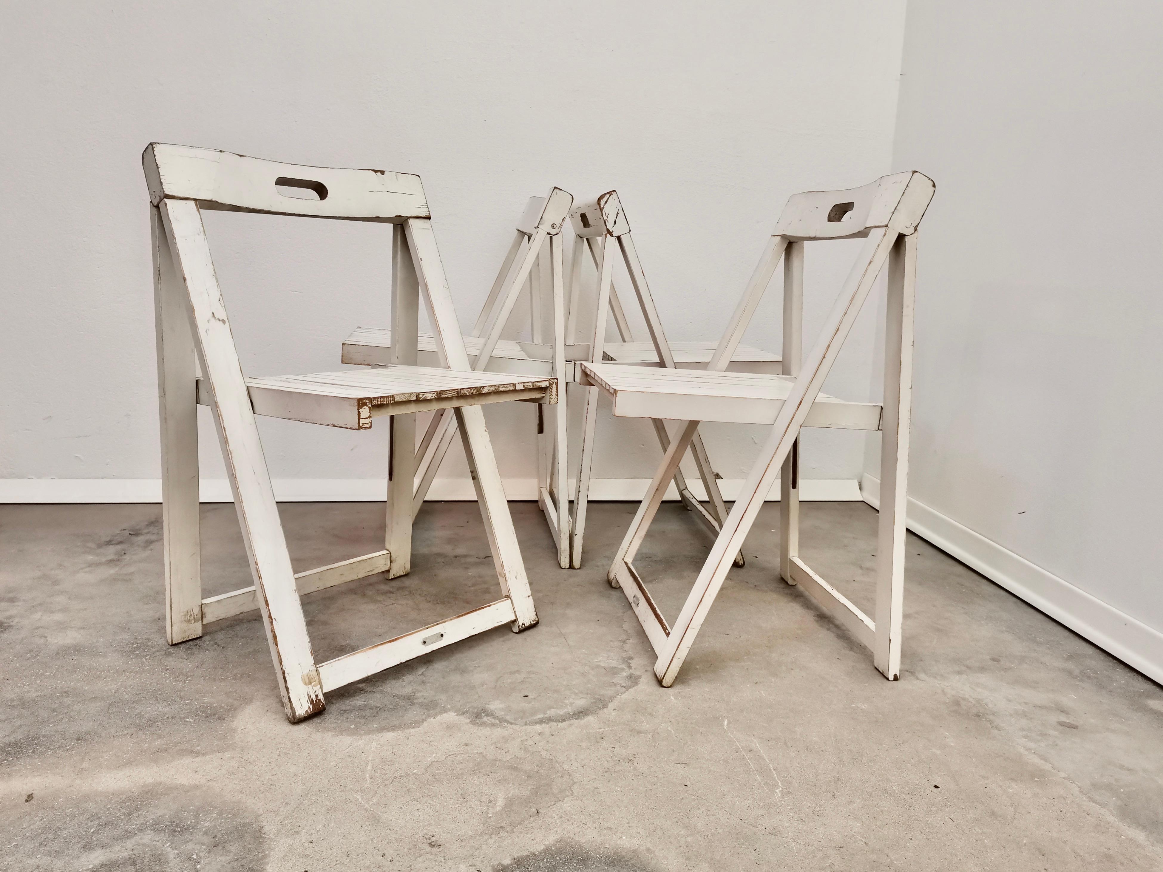 Folding Chair by Aldo Jacober “Trieste” Model Style, 1970s 3