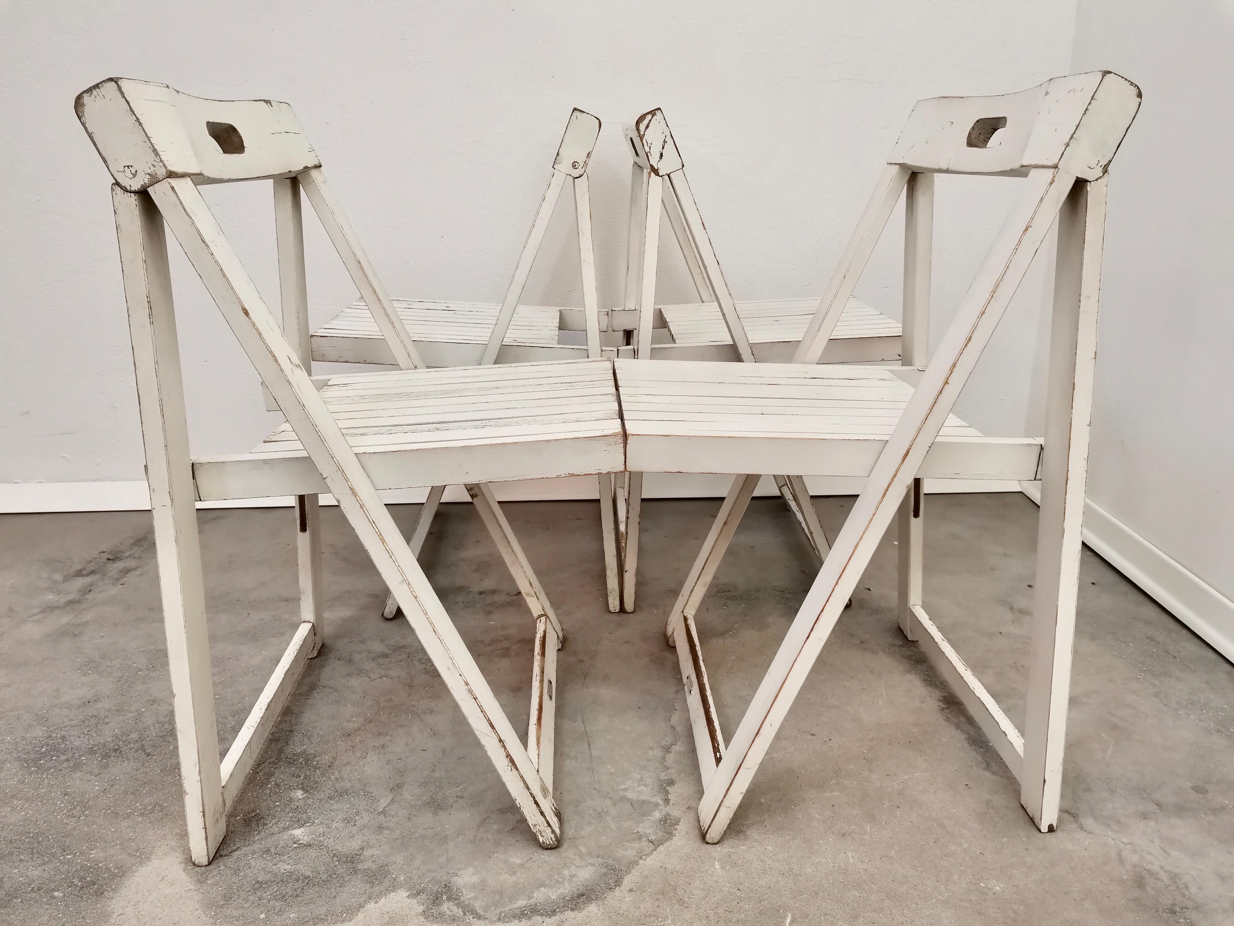 Folding Chair by Aldo Jacober “Trieste” Model Style, 1970s 4