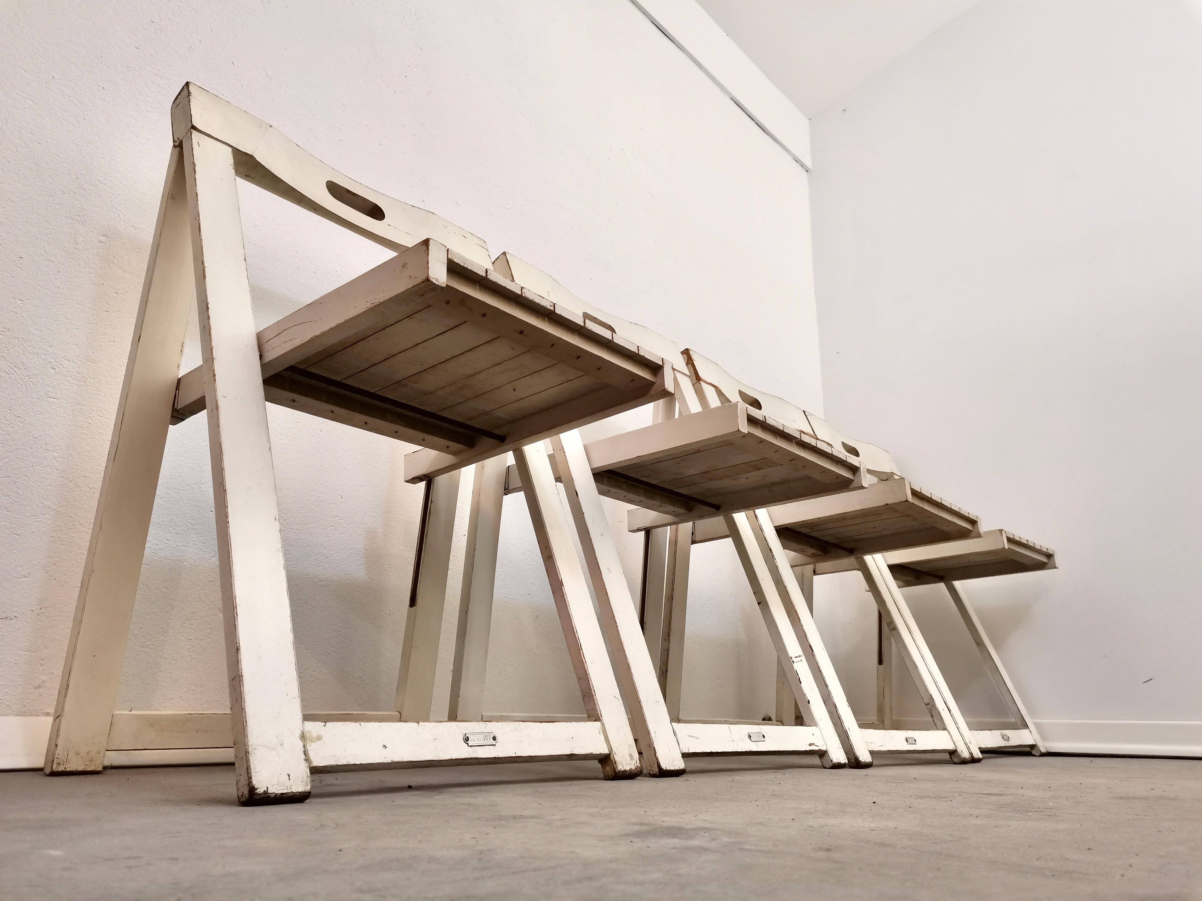 Mid-Century Modern Folding Chair by Aldo Jacober “Trieste” Model Style, 1970s
