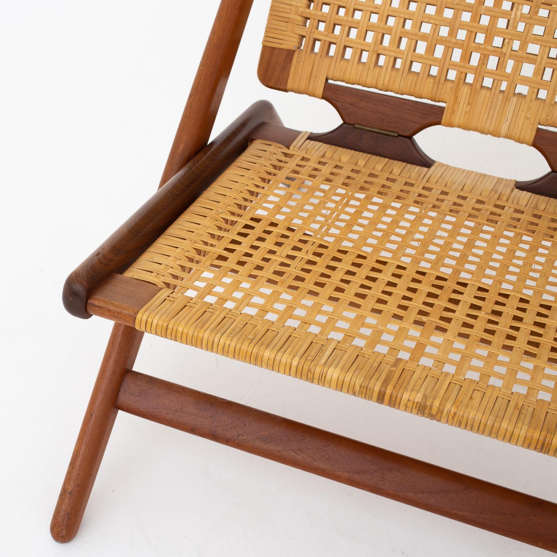 Danish Folding Chair by Arne Hovmand-Olsen