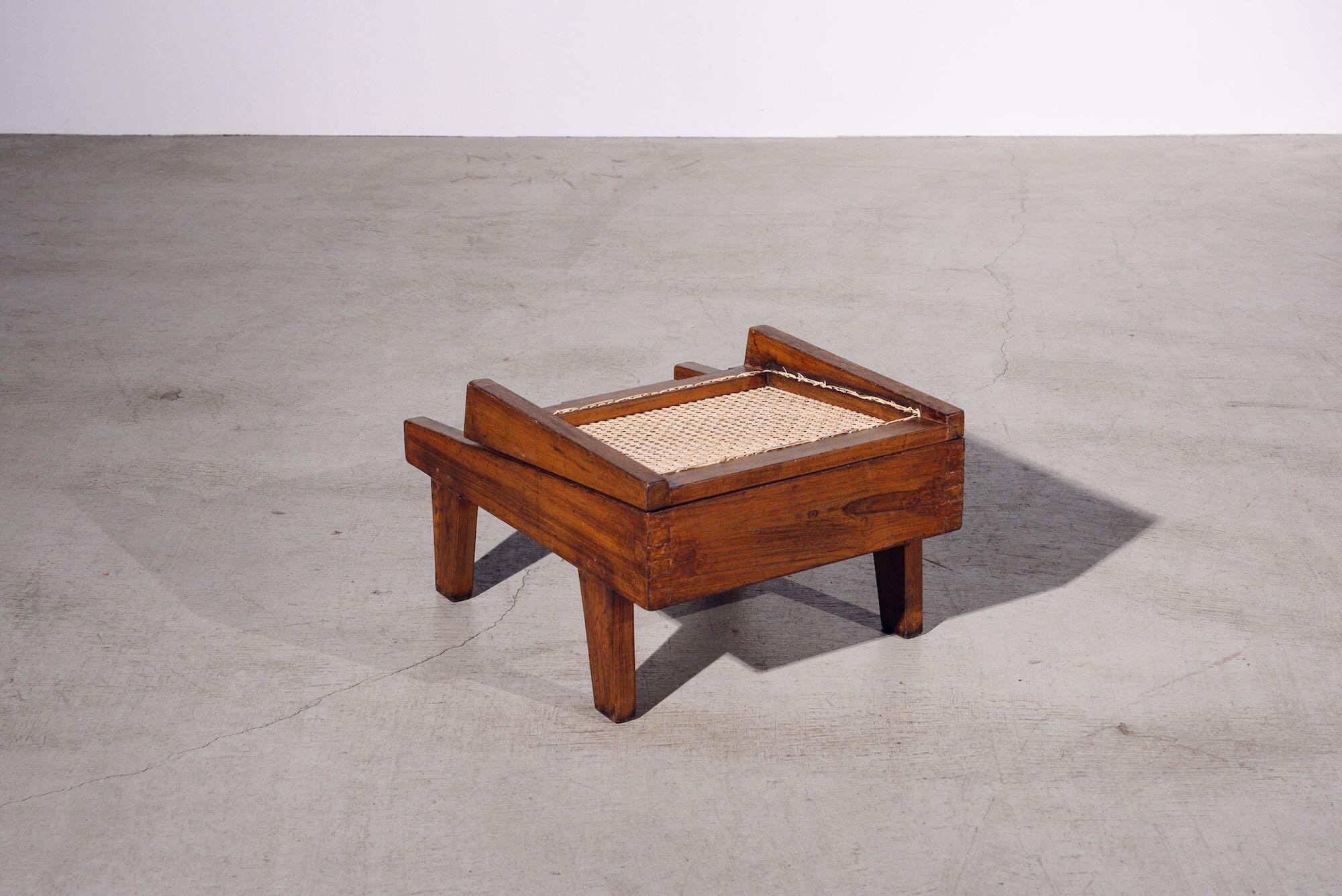Mid-Century Modern Folding Chair by Pierre Jeanneret for Chandigarh, India, Circa 1960 For Sale