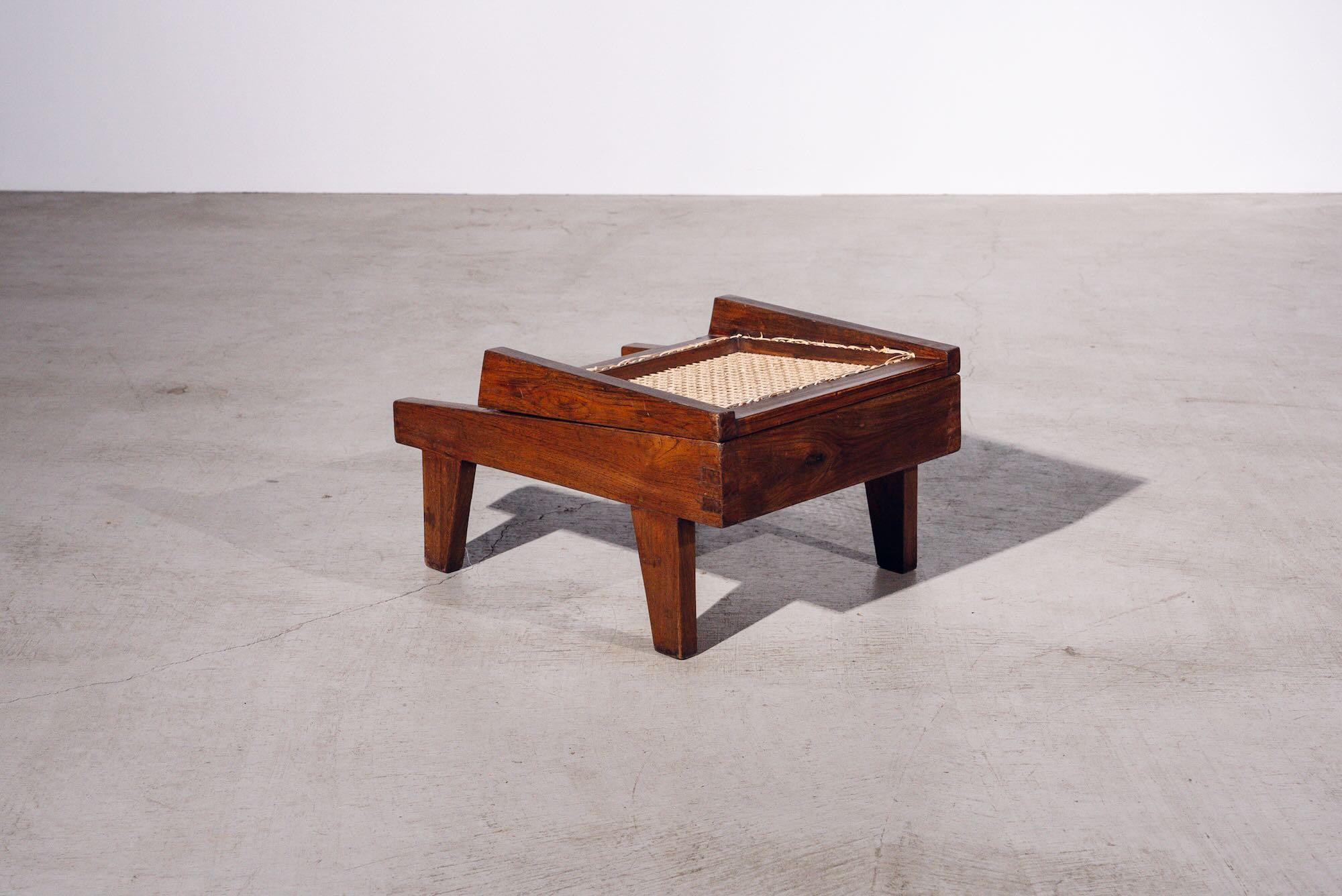 Mid-Century Modern Folding Chair by Pierre Jeanneret for Chandigarh, India, Circa 1960 For Sale