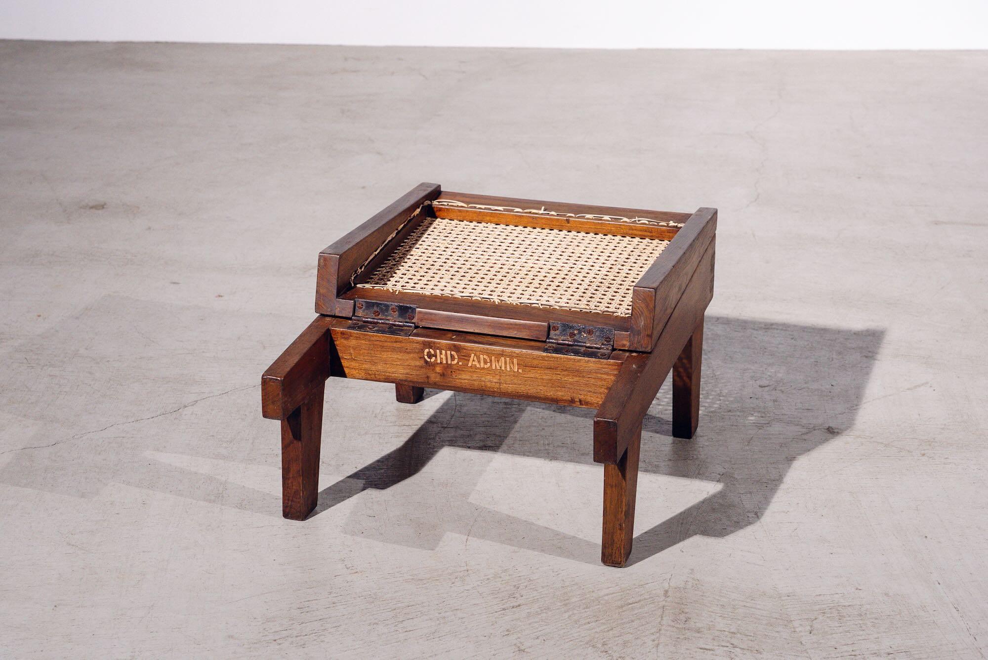 20th Century Folding Chair by Pierre Jeanneret for Chandigarh, India, Circa 1960 For Sale