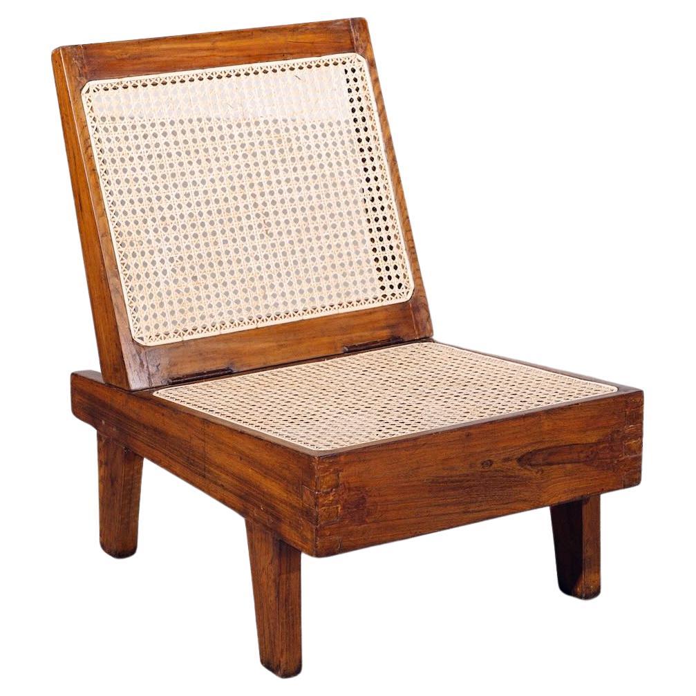 Folding Chair by Pierre Jeanneret for Chandigarh, India, Circa 1960