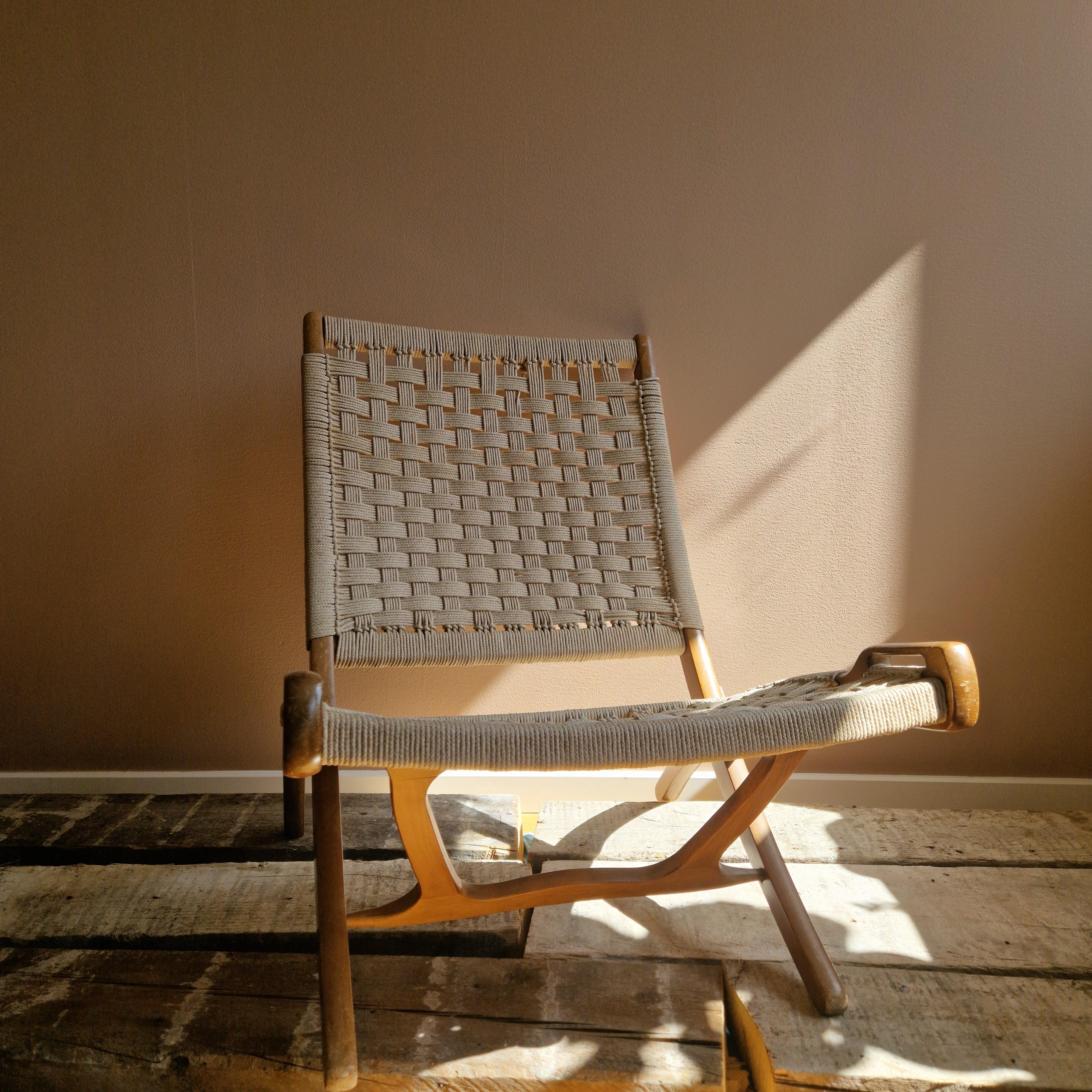 Mid-Century Modern Folding Chair, Ebert Wels, 1960's