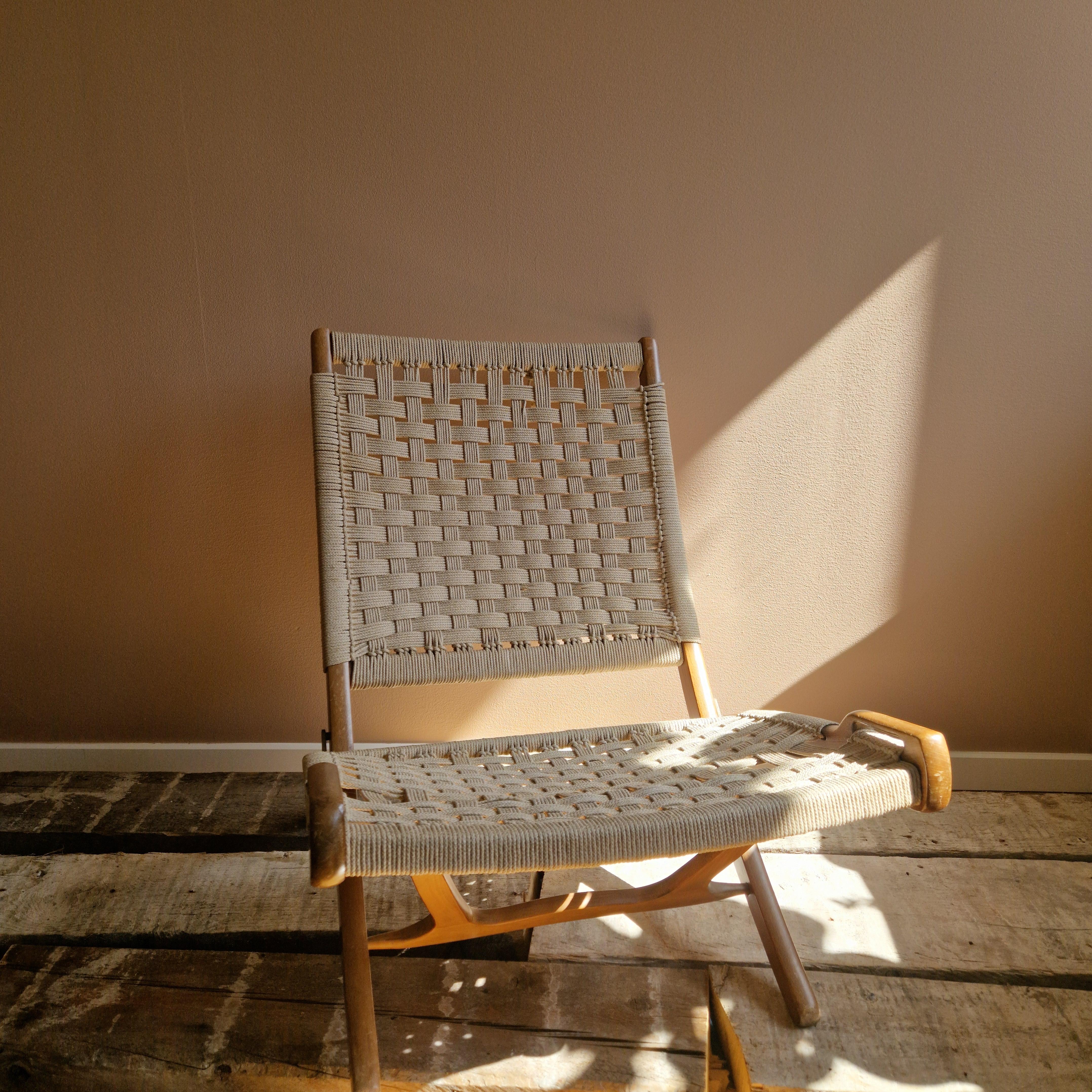 Czech Folding Chair, Ebert Wels, 1960's