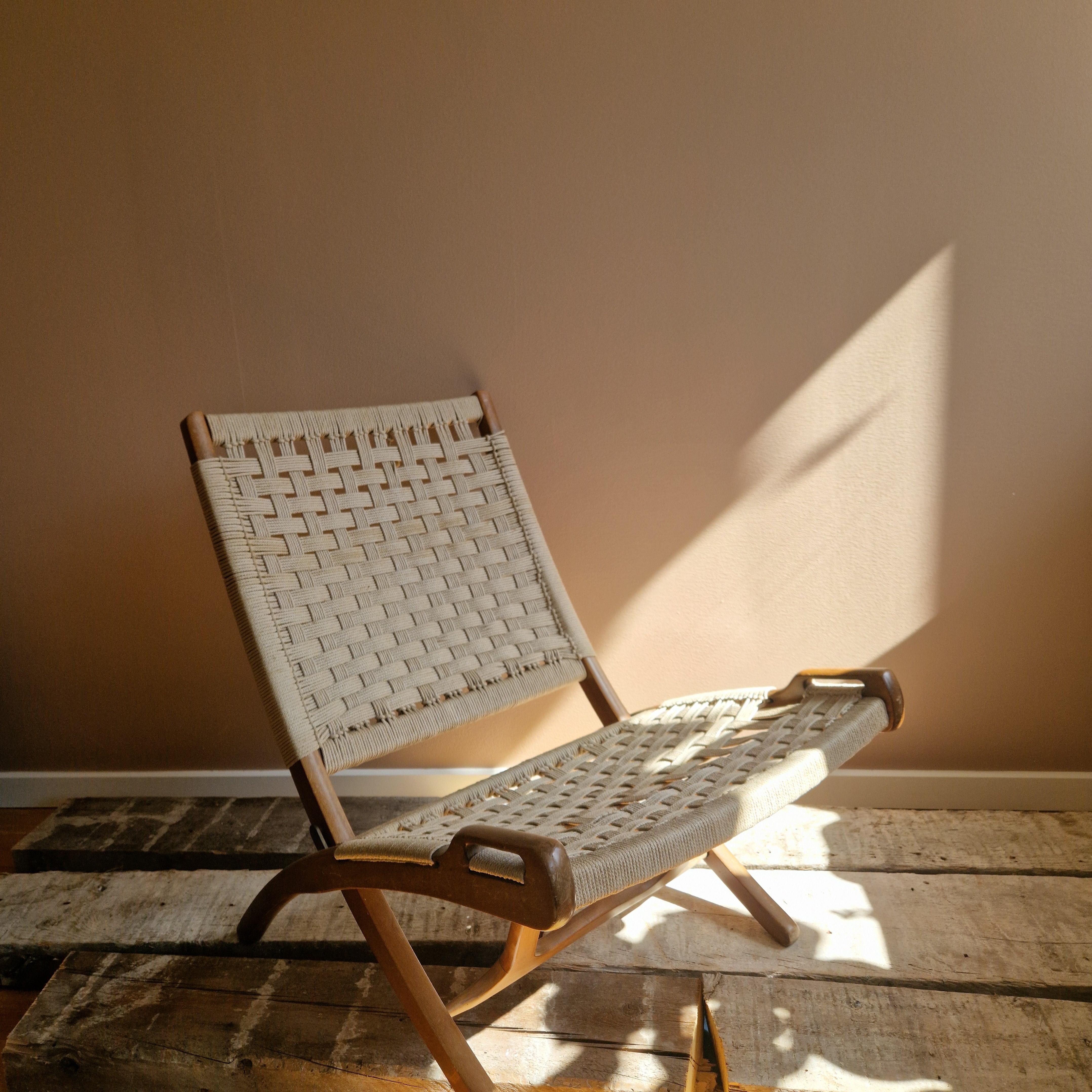 Folding Chair, Ebert Wels, 1960's In Good Condition In Stockholm, SE
