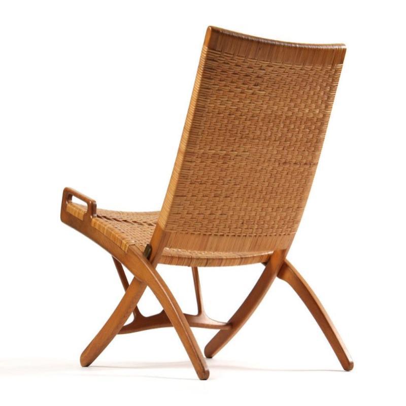Danois Chaise pliante de Hans J. Wegner pour Johannes Hansen, 1949 en vente